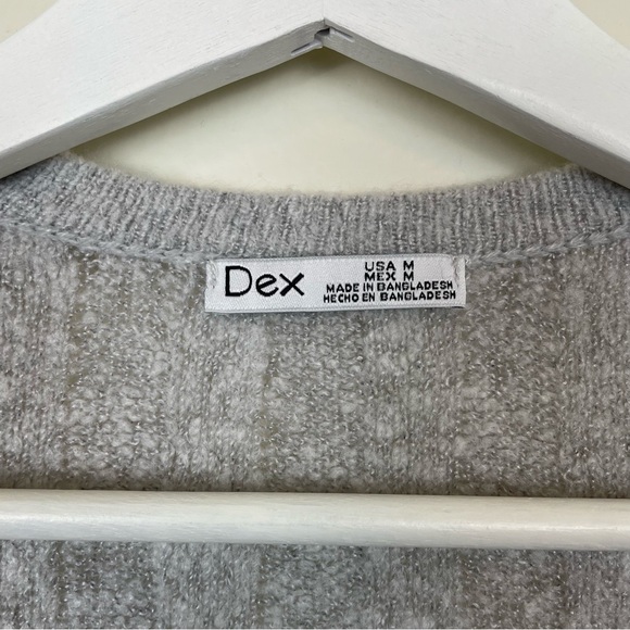 Dex Long Knit Cardigan Duster Size Medium - Picture 2 of 4